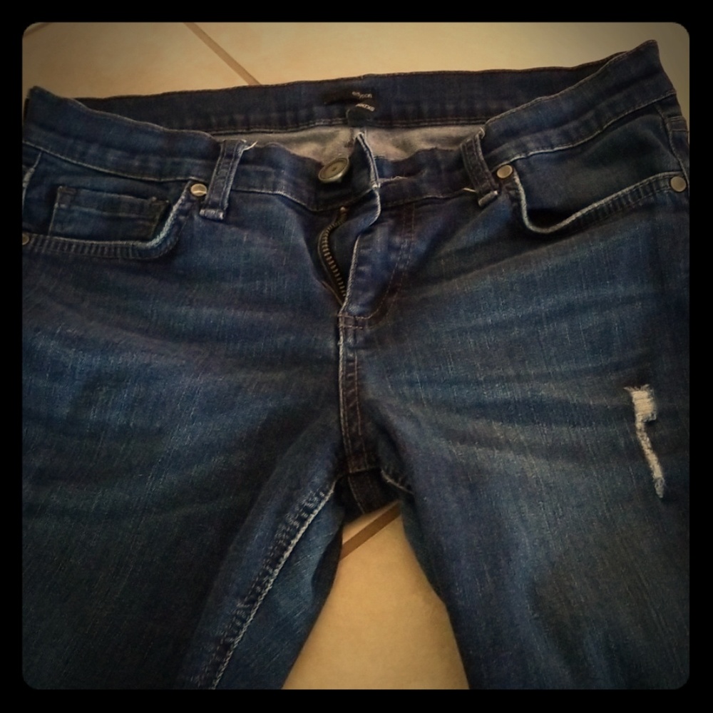 Edyson skinny slightly distressed jeans